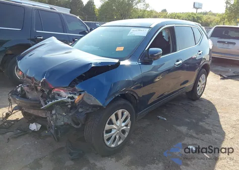 2015 Nissan Rogue S/Sl/Sv из США, поврежденный, VIN KNMAT2MT8FP537470